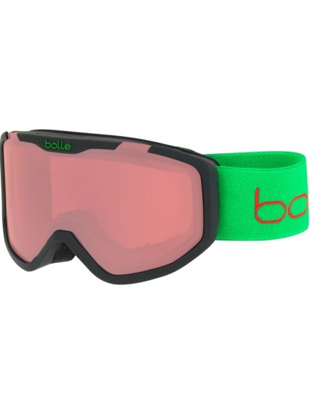 Masque de ski Neuf Bollé Rocket Matt Black Bear Junior Catégorie 2 tout temps