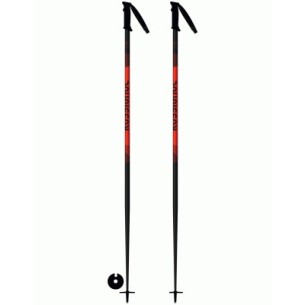 Batons de ski Rossignol Tactic Black Red 2024 Taille de 110cm à 130cm