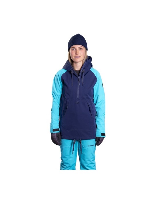 Veste de Ski Femme Neuve Armada Saint Pull Over Navy