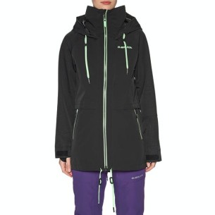 Neu Damen Skijacke Armada Gypsum Black Größe S