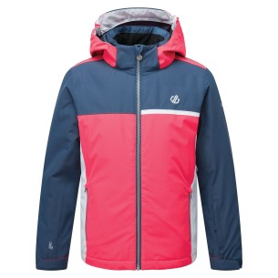 Neu Junior Skijacke Dare 2B Depend Jacket Dark Denim / Neon Pink