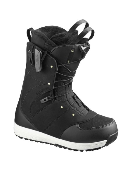 Neue Salomon Ivy Black / Lime 2021 Snowboots