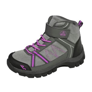 Wanderschuh Kind Lhotse Luzule Grau/Rosa