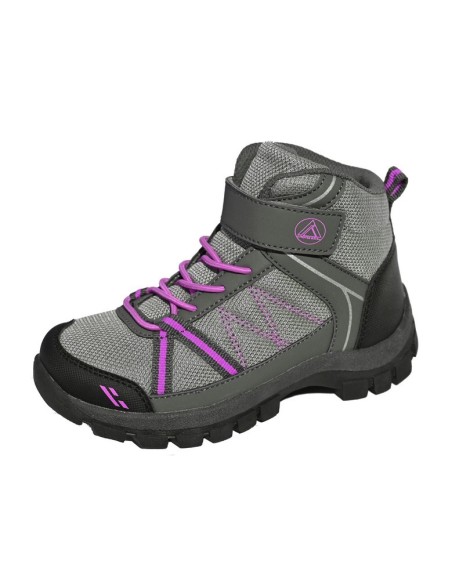 Chaussure de randonnée Enfant Lhotse Luzule Gris/Rose