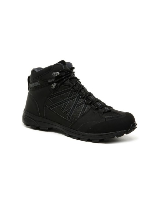 Chaussure de Montagne Homme Regatta Samaris II Mid Black Granite