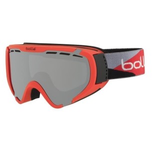 Skibrille Neu Bollé Explorer Matte Red Camo S3 Black Chrome