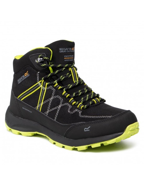 Chaussure de Montagne Homme Regatta Samaris Lite Black / Lime Punch