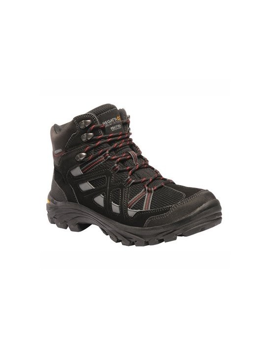 Herren-Bergschuh Burtell II Black / Granit