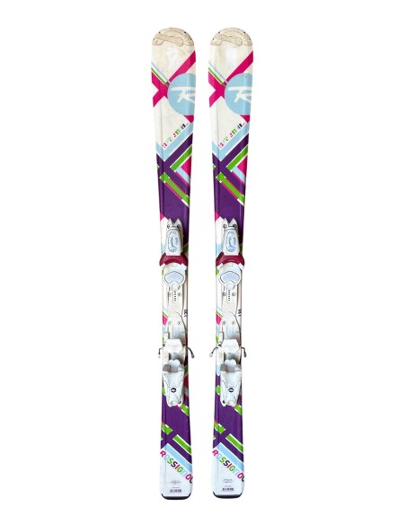 Ski Occasion Rossignol Fun Girl Nouveau Junior + Fix