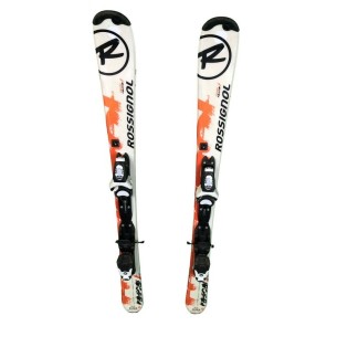 Ski Rossignol Occasions Radical J Weiß Orange Large Junior