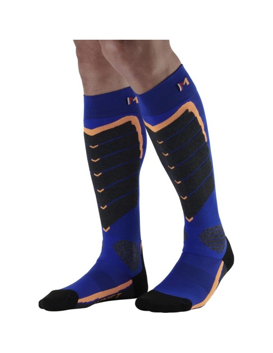 Chaussettes de ski Techniques Monnet Access Blue