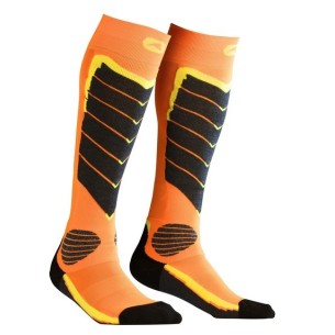 Chaussettes de ski Techniques Monnet Access Orange