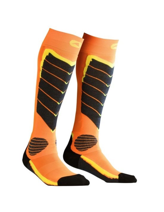 Chaussettes de ski Techniques Monnet Access Orange