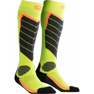 Chaussettes de ski Techniques Monnet Access Jaune