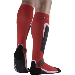 Chaussettes de ski Techniques Monnet Access Red