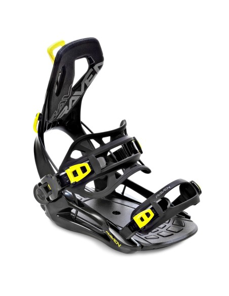 Snowboard Bindungen System Flow Raven FT360 Lemon Größe S(35 bis 40), M(39 bis 42), L(43 bis 46), XL(44 bis 47)