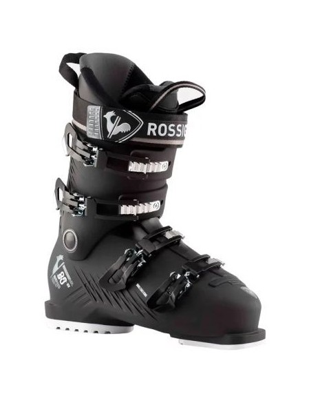 Chaussures de ski Neuves Rossignol Hi Speed 80 HV Black Silver 2024
