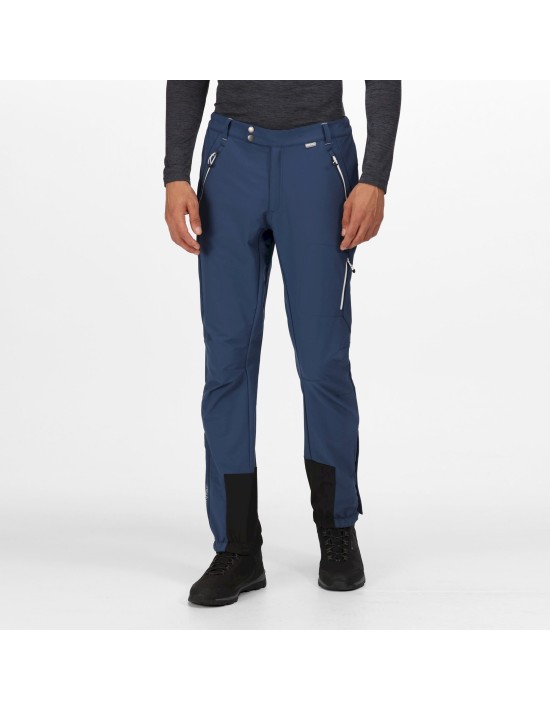 Pantalon de Randonnée Regatta Mountain WNTR TRS Blue