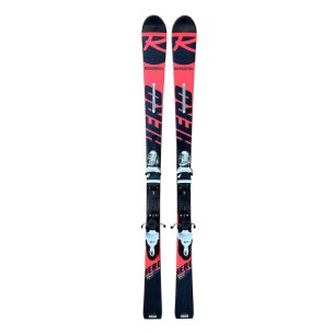 Ski Junior Occasion Rossignol Hero MultiEvent Junior pro + Fix Look