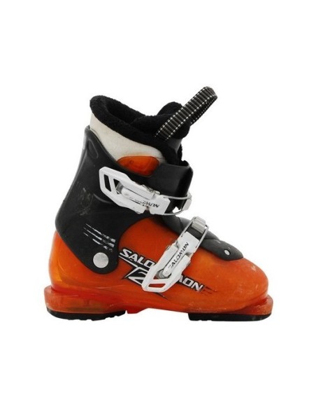 Salomon Team 2 und 3 Junior Skischuhe Orange Größe von 18 bis 26 Mondopoint