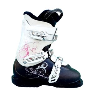 Chaussures de ski Junior Salomon Team 2 et 3 violette Taille de 18 à 26 Mondopoint