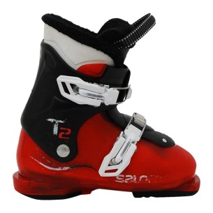 Chaussures de ski Junior Salomon Team 2 et 3 Rouge TR Taille de 18 à 26.5 Mondopoint