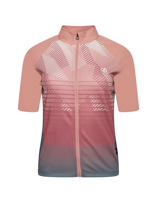 Veste de Cyclisme Dare 2B AEP Prompt Jersey Powder Pink