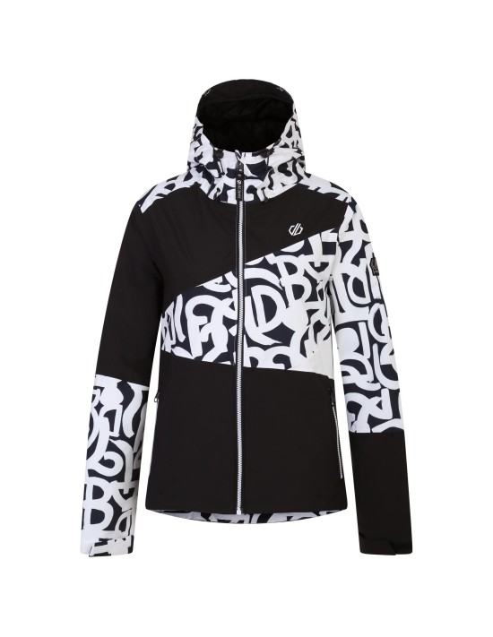 Veste de ski Femme Dare 2B Ice Jacket Black Graffiti 2024