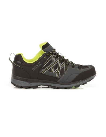 Chaussure de randonnée Regatta Samaris II Low Black / Lime Punch