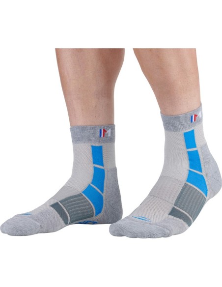 Chaussettes de Randonnée Techniques Monnet Mid Air Bleu