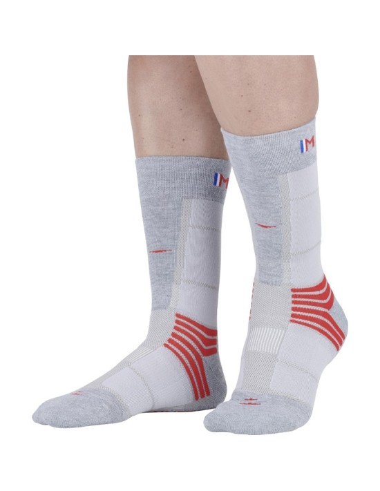 Chaussette Monnet Trek Air Rouge