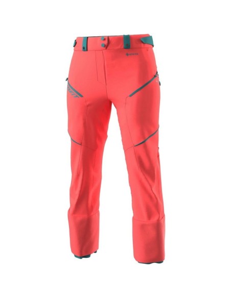Pantalon de Ski de Randonnée Dynafit Radical 2 Goretex W Pant Hot Coral