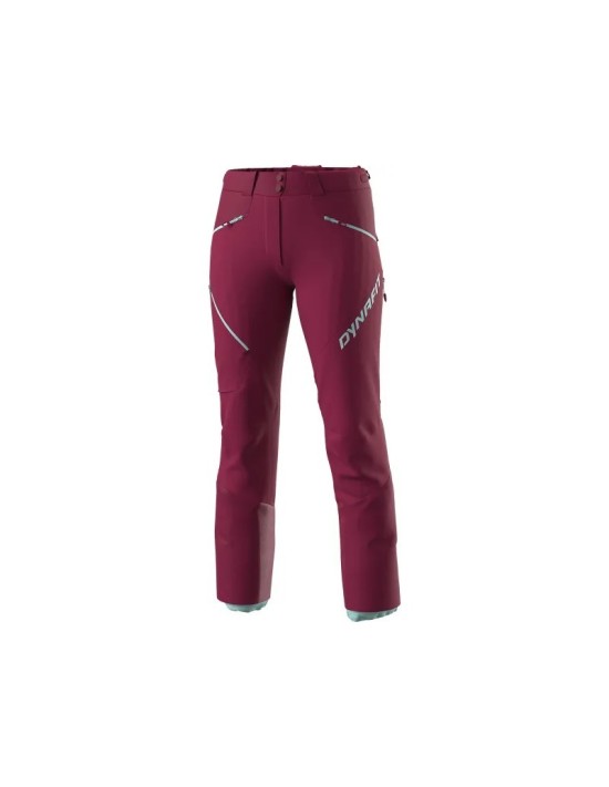 Pantalon de Ski de Randonnée Dynafit Radical Goretex Infinium W Beet Red