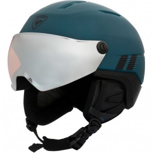 Casque de ski Neuf Rossignol Fit Visor Impacts Blue 2025 Taille M/L, L/XL
