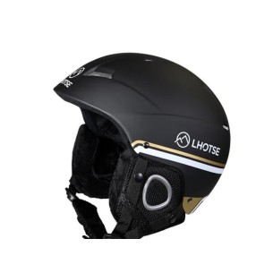 Casque de ski Lhotse Silicate Black Gold Ajustable à molette