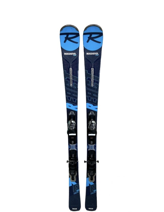 Ski occasion Rossignol react 6 + Fix Look
