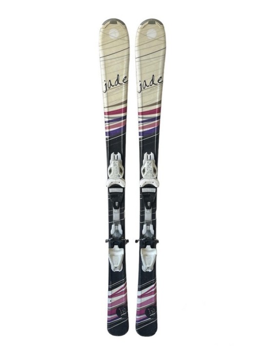Ski junior Occasion Elan Stuff Jade + Fix