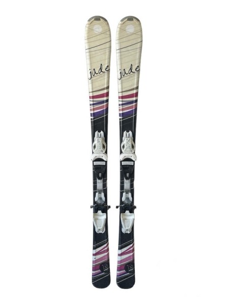 Ski junior Occasion Elan Stuff Jade + Fix