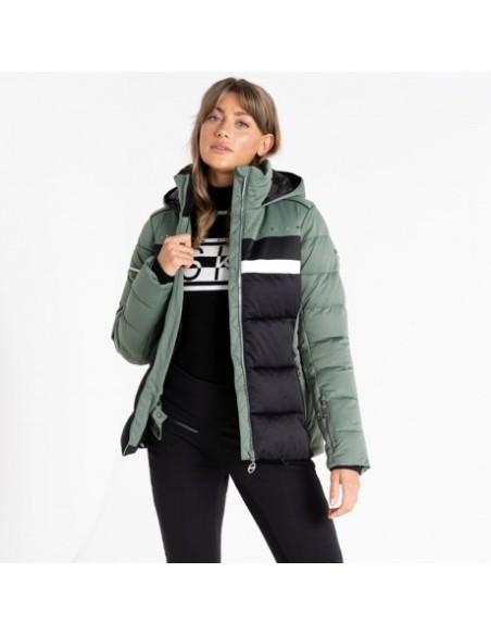 Veste de Ski Femme Neuve Dare 2B Crystallize Duck Green 2024
