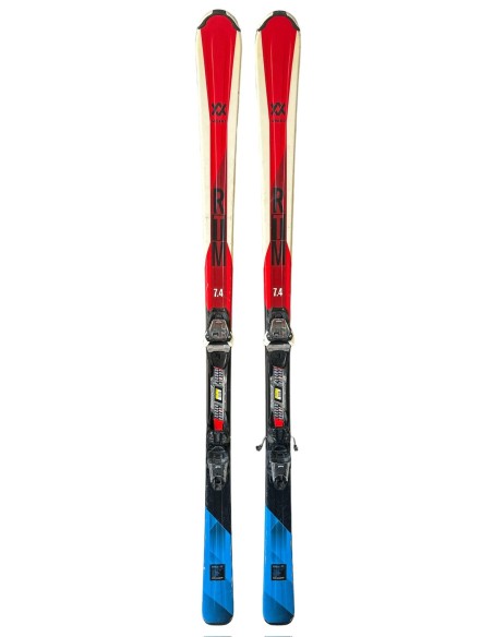 Ski Occasion Volkl RTM 7.4 Gris + Fix Marker
