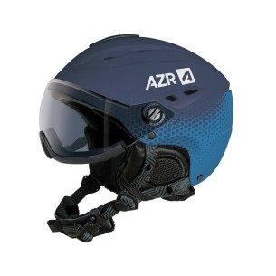 Casque de ski à Visière AZR Pluton Bleu S3