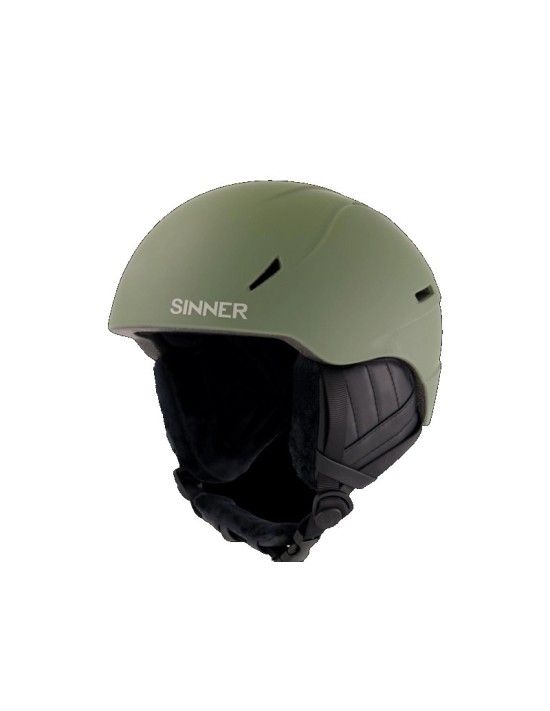 Casque de ski Sinner Crest Matte Moss Green