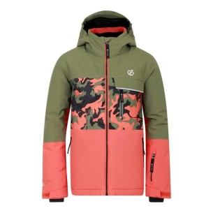 Veste de Ski Junior Neuve Dare 2B Traverse II Jkt Orange Rust Camo