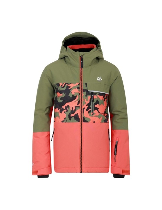 Veste de Ski Junior Neuve Dare 2B Traverse II Jkt Orange Rust Camo
