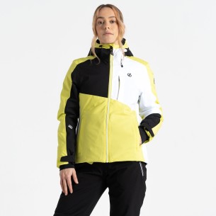 Veste de Ski Femme Neuve Dare 2B Chute Jacket Yellow Plum