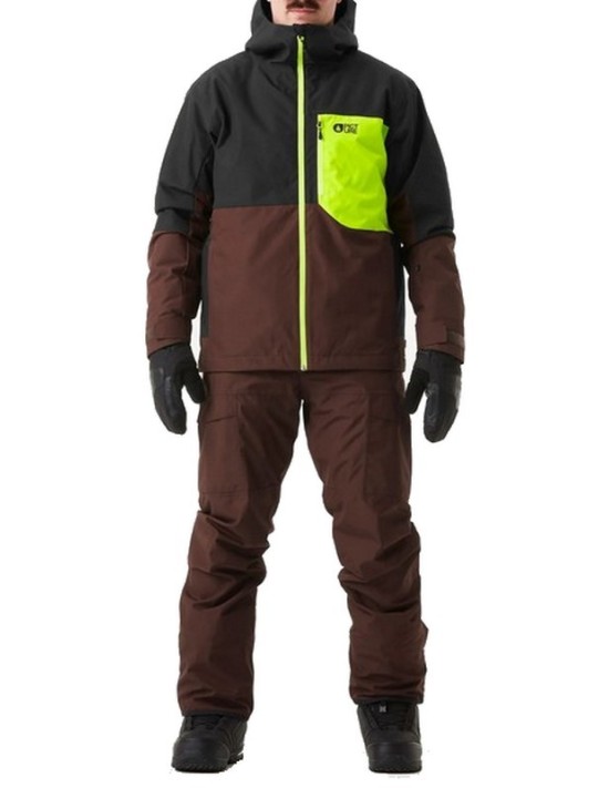 Veste de Ski Picture Nitric Jacket Chicory Coffee Lime