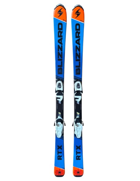 Ski Junior Occasion Blizzard RTX Green + Fix Marker