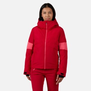 Veste de ski Femme Rossignol Wispile jkt Ruby Red