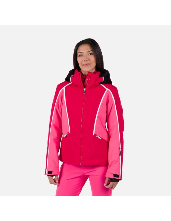 Veste de ski Femme Rossignol W Saluver Ruby Red