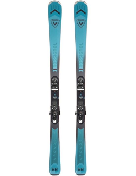 Pack Rossignol Arcade 88 + NX12 GW Konect Black 2026